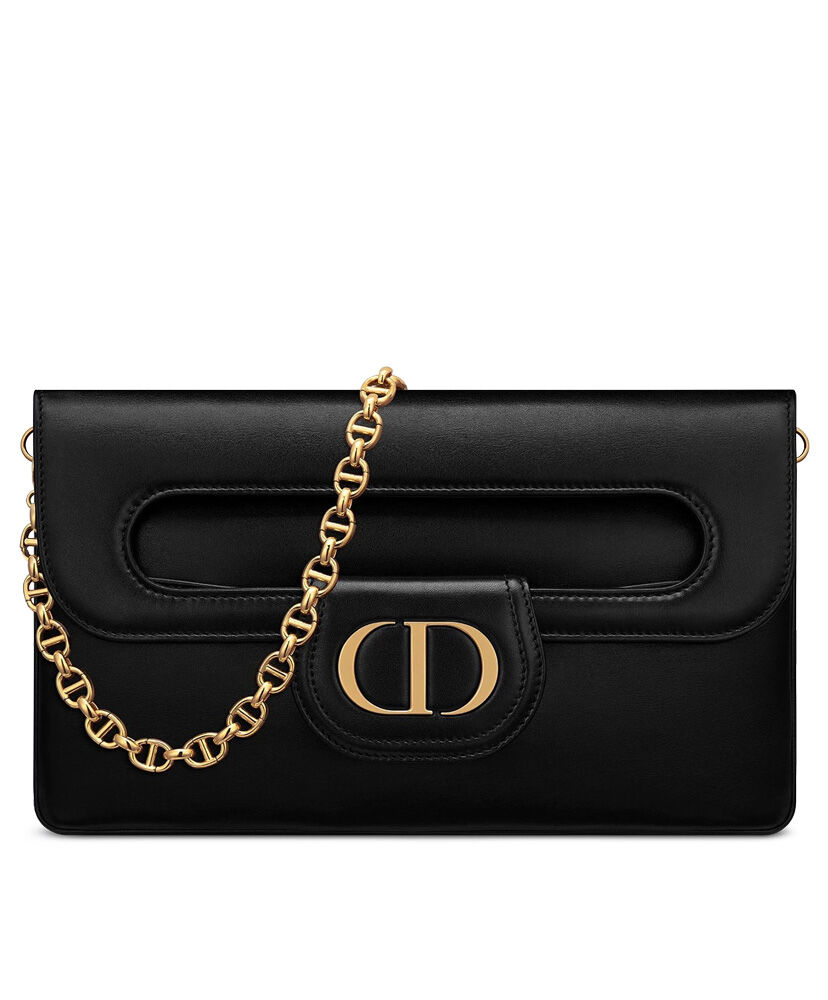 Christian Dior Medium DiorDouble Bag Black